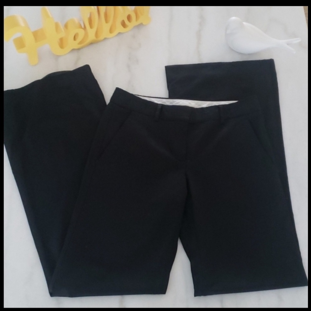 Vintage 2005 Theory bootcut black low rise trouser pant